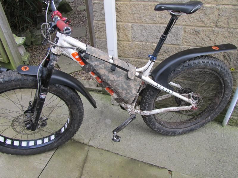 fat bike rear mudguard